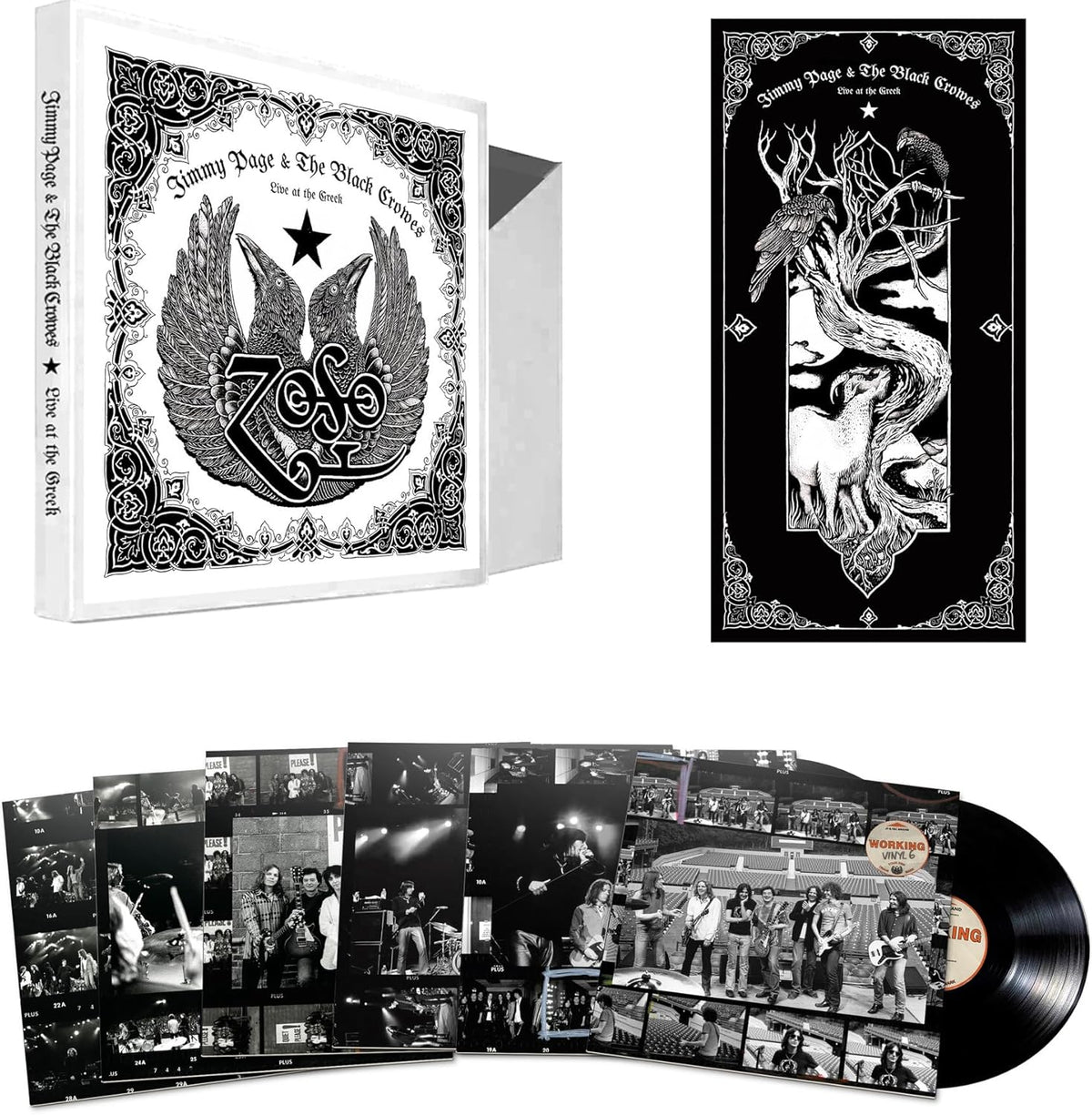 Jimmy Page & The Black Crowes - Live at the Greek (6LP deluxe box set)
