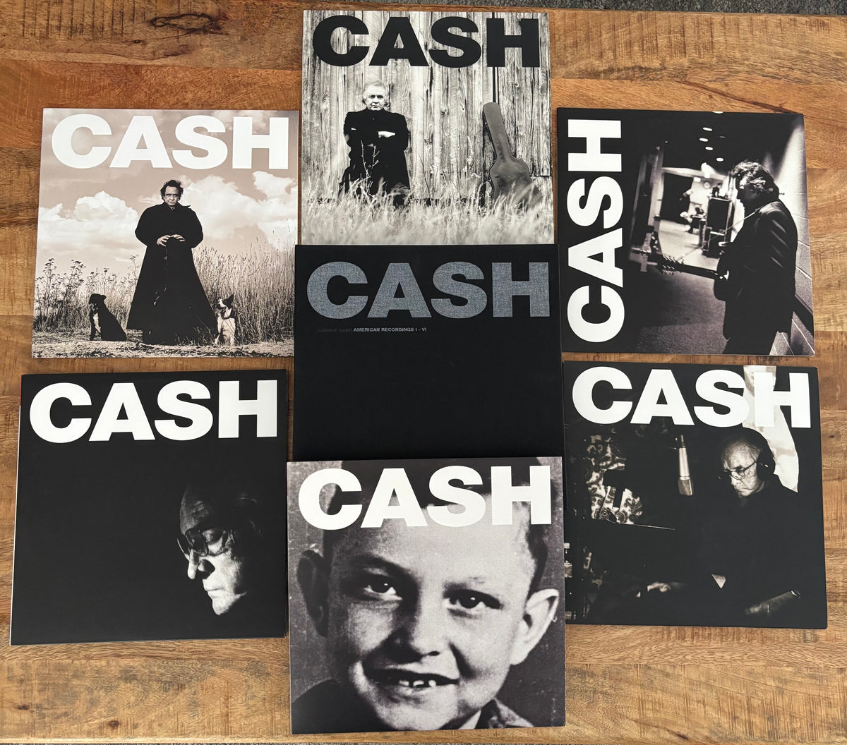 Johnny Cash - American I-VI 7LP Box Set